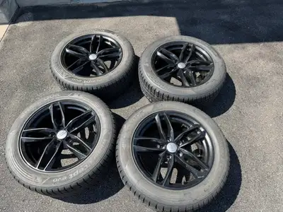 Selling 4 tires and rims from an Audi A4. The tires are older, but only been drive approx 18k on the...