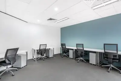 Access a bright and inspiring office space to rent designed to help teams of five to do their best w...