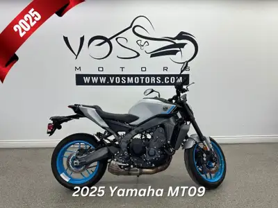 Vos Motors -Financing Available The 2025 Yamaha MT-09 serves up a crisp 890 cc liquid-cooled inline-...