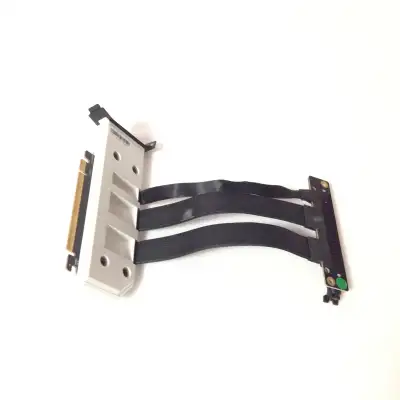 PCIE40 4.0 Luxury Riser Cable - White, View more