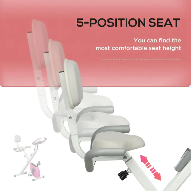 Soozier A90-176WT Foldable Exercise Bike with Tablet Holder$59 in eBike in Mississauga / Peel Region - Image 5