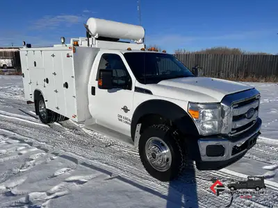 Countryside Fleet 2015 Ford F550 Regular Cab 4x4 Service Utility Lube Truck + 6.7L PowerStroke Diese...
