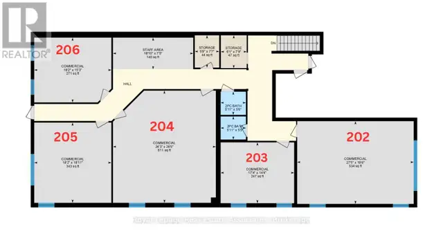 205 - 1232 NORTHSIDE ROAD Burlington (Industrial Burlington), On in Commercial & Office Space for Rent in Oakville / Halton Region - Image 17