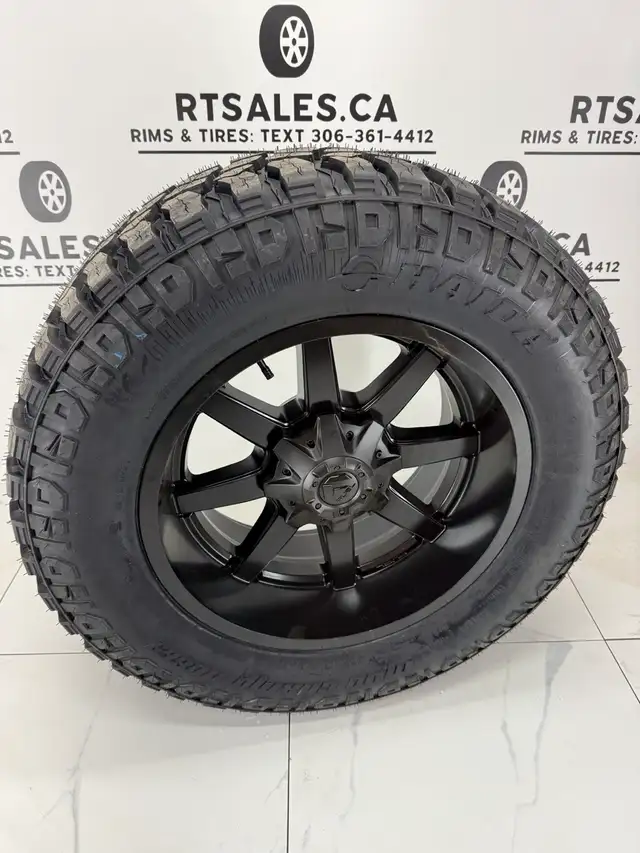 35x12.5x20 M/T tires & rims 8x170 Ford F-350 SuperDuty in Tires & Rims in Moncton - Image 2