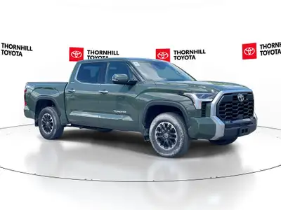 Thornhill Toyota Proudly Presents This Green 2023 Toyota Tundra Crew Max with LIMITED TRD OFFROAD Pa...