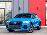 Carget Supercentre is proud to present this 2020 Audi Q3 Technik! EXTERIOR: TURBO BLUE INTERIOR: BLA... (image 1)