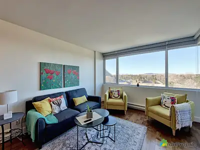 Très beau condo avec vue exceptionnelle du parc Maisonneuve, golf municipal, centre-ville et le Mont...