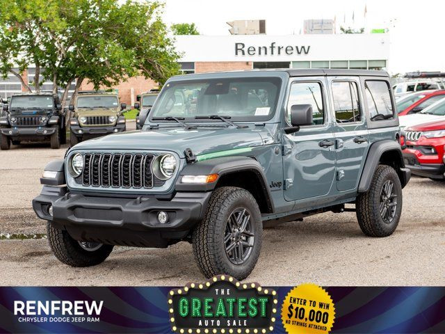 2025 Jeep Wrangler Sport S, Turbo, Remote Start in Cars & Trucks in Calgary