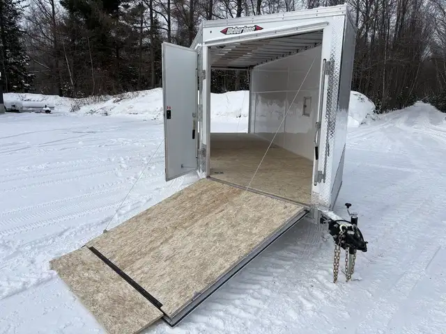 2026 Weberlane Aluminium 7' x 23' 2 essieux 2 rampes skidoo moto in Cargo & Utility Trailers in Laval / North Shore - Image 15