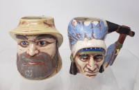 Collection  Barrel Keg 7 Heads Mug "1982 Ruby