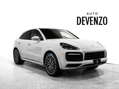 2022 Porsche Cayenne GTS Coupe, Finished in Chalk on Bordeaux Red / Black, Interior Trim in Carbon F...