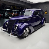 Check out this 1937 Ford Two Door Flatback. This is a beautiful build with nearly every feature imag... (image 1)