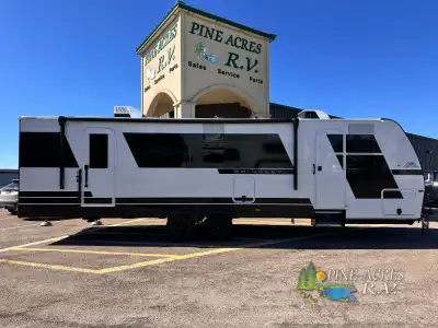 Brinkley Model I travel trailer 294 highlights: Rear Bunkhouse 2 A/C units Quality Like you've have...