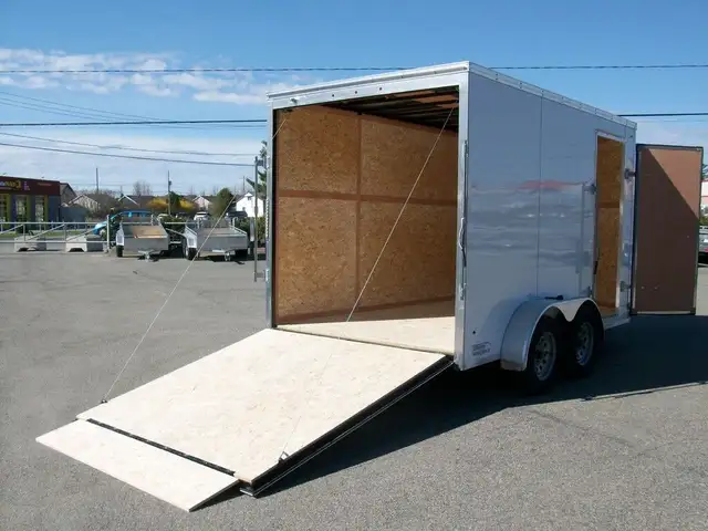 2025 Weberlane CARGO 7' X 12' V-NOSE 7'HT RAMPE VTT MOTO TRACTEU in Cargo & Utility Trailers in Laval / North Shore - Image 13
