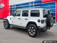 Clean CarFax, Beautiful Bright White 2023 Jeep Wrangler Sahara 4X4, 8-Speed Automatic, Fuel Efficien... (image 3)