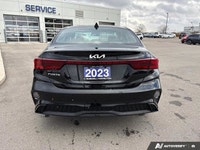 Recent Arrival! Odometer is 858 kilometers below market average! Black 2023 Kia Forte LX FWD CVT 2.0... (image 4)