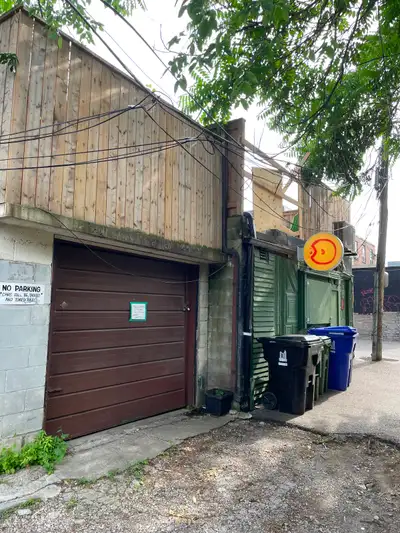 It is about 300 square feet backyard garage for rent. Located at 682 St Clair Ave. west. $700 per mo...