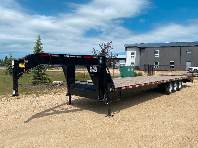 *2024 8.5 x 34’ Gooseneck, Monster Ramps, 21000# GVWR in Cargo & Utility Trailers in Calgary