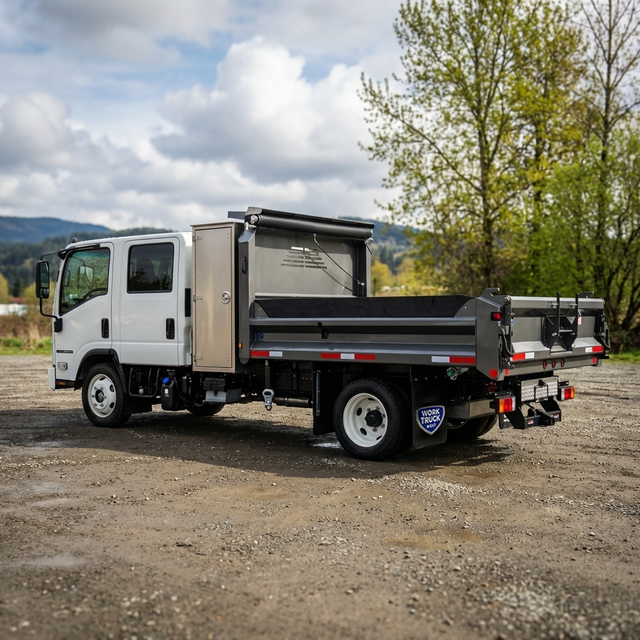 2026 Isuzu NRR Crew Cab Dump Truck Package | Heavy Trucks | Calgary ...