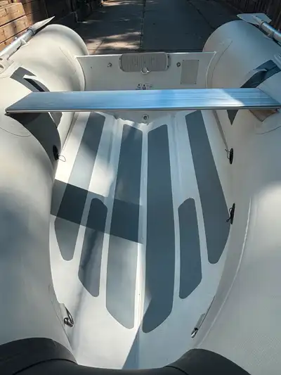 This compact and lightweight aluminum RIB from Innovocean has had light use for one season. It is in...