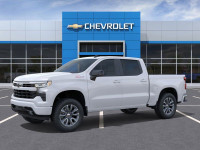 The 2026 Chevrolet Silverado 1500 RST in a stunning white finish with a 4x4 drivetrain is built for... (image 1)