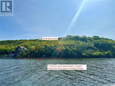 Discover one of the last undeveloped lakefront lots at beautiful Katepwa Lake! With 134 feet of stun...