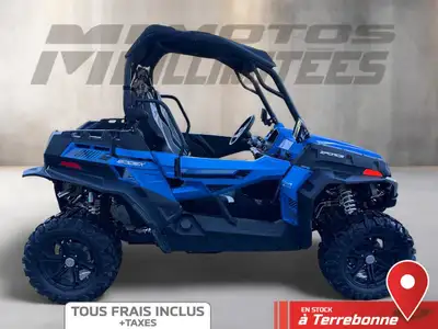 CF MOTO ZFORCE 800 EX EPS LX 2021 Bleu 2323 km au compteur. Motos Illimitées Terrebonne. Prix de ven...