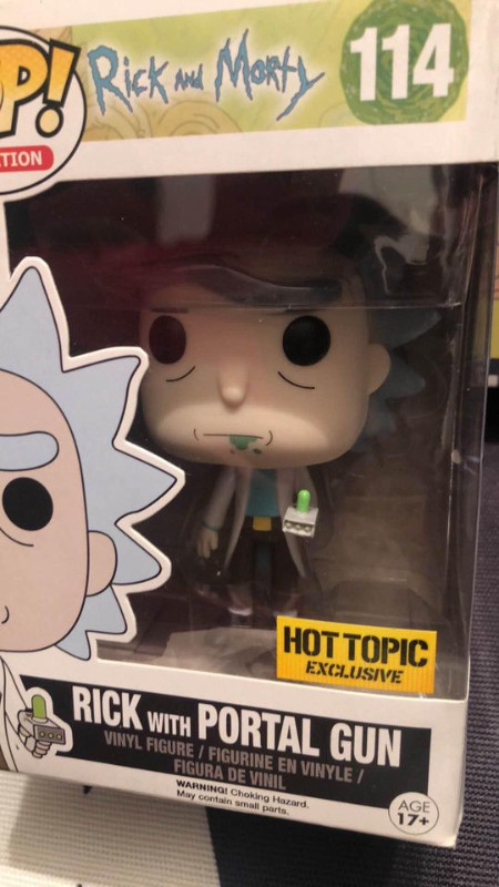 Rick and Morty collection Funko Pop 4 figures. in Toys & Games in Lethbridge - Image 2