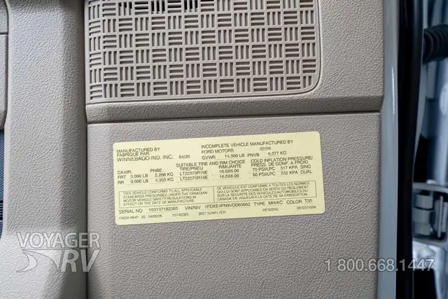 2027 Winnebago Sunflyer 22RS in Travel Trailers & Campers in Kelowna - Image 61