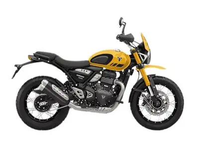 Sturgess Cycle 2026 Triumph Scrambler 400 XC Racing YellowExplore The Path Less Ridden.Features may...