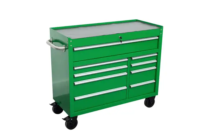 New 42" 9-Drawer Rolling Tool Bench – Heavy-Duty Garage Cabinet in Tool Storage & Benches in Lloydminster - Image 5