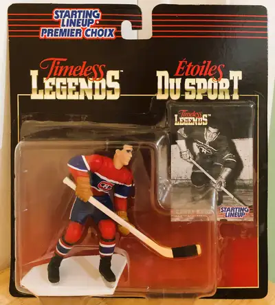 PHOTO 1: ~1995 Maurice Richard Montreal Canadiens Timeless Legends 1995 Starting Lineup Action Figur...