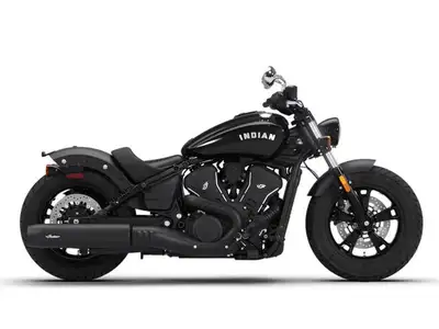 BRAND NEW 2026 SCOUT BOBBER SIXTY BLACK METALLIC - ON ORDER AT PEAK POWERSPORTS LONDON. CALL TO PLAC...