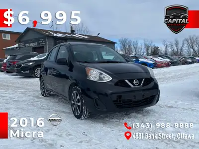 COMPACT. ECONOMICAL. EASY TO DRIVE! 2016 Nissan Micra Fuel-Efficient & Practical Hatchback Exterior:...