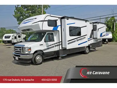 disponible sur commande - available on order Forest River Sunseeker 2860 , 2 extensions + Skirt pain...