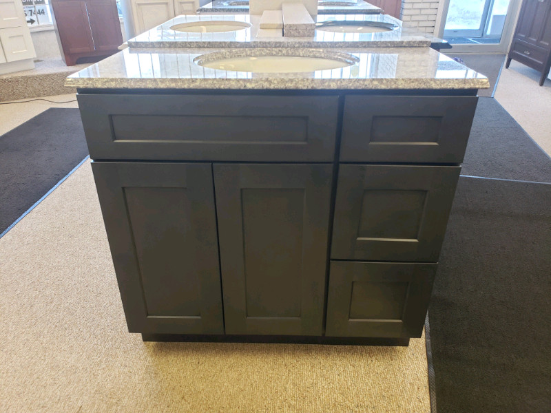 BATHROOM MONTH SPECIALS, ALL WOOD VANITIES, IN STOCK VANITIES