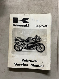 Sm302 Kawi Ninja ZX-9R ZX900 Motorcycle Service Manual