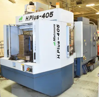 Matsuura H. Plus-405 Horizontal Machining Center (CNC machine), View more