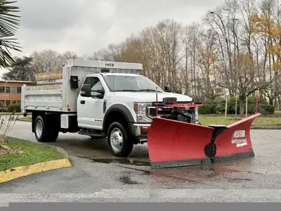 Abenante Motor Group (SK) 2021 Ford F600 XLT Super Duty 4X4 Western Snow Plow 9 Foot 6in. Wide 3 Foo...