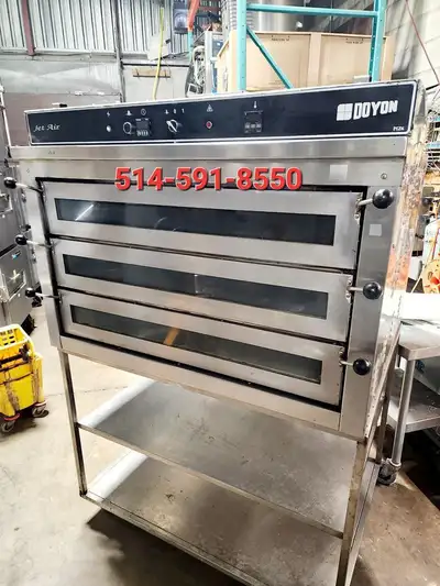 DOYON FOUR A PIZZA PIZ-6 OVEN  / 3 Deck Doyon Pizza Oven, View more