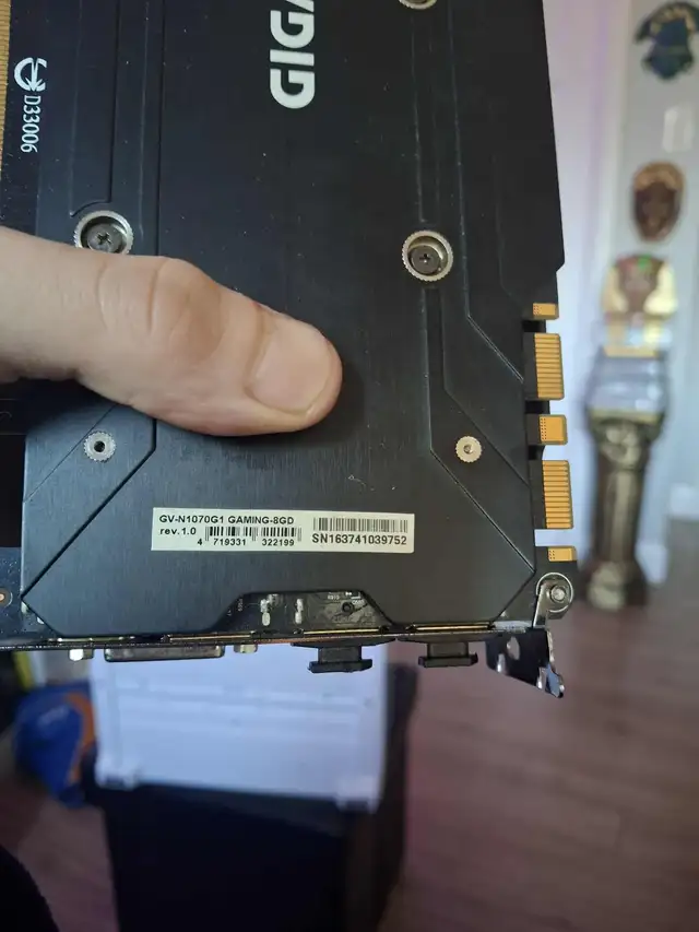 Carte Graphique : Gigabyte 1070 OC G1 Gaming - 8G - GDDR5 in System Components in Québec City - Image 3