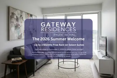 1 BR *Special Offer Available* The 2026 Summer Welcome Up to 3 Months Free Rent on Select Suites Sig...