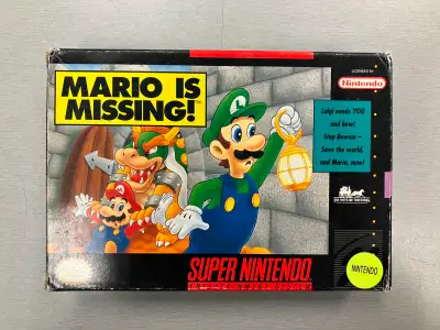SNES Mario is Missing Nintendo, View more