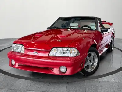 A true modern classic, this 1992 Ford Mustang GT Fox Body is the kind of car enthusiasts wait years...