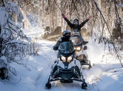 Book early to reserve some snowmobiles for the upcoming winter / Christmas season , we still have Ch...