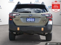 Recent Arrival! Green Metallic 2022 Subaru Outback Wilderness AWD Lineartronic CVT 2.4L DOHC 16V APP... (image 3)