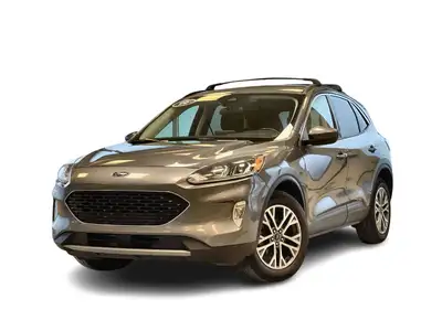 Recent Arrival! 2022 Ford Escape SEL Gray Metallic AWD, 18" Machined-Face Aluminum Wheels, 6 Speaker...