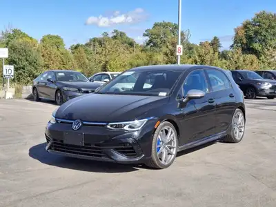 Look at this certified 2024 Volkswagen Golf R AWD | Leather | Nav | HUD | Adaptive Cruise | Cooled +...