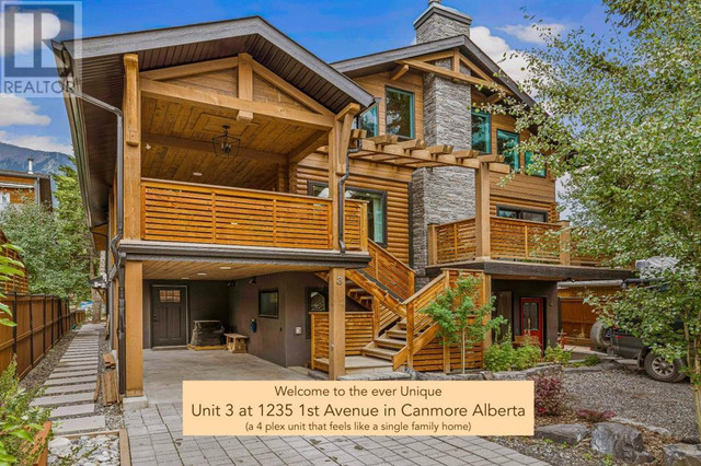 3, 1235 1st Avenue Canmore, Alberta in Condos for Sale in Banff / Canmore