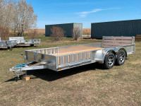 2024 ALUMINUM 82"x16’ TANDEM SOLID SIDE W SIDELOAD BY STRONGHAUL